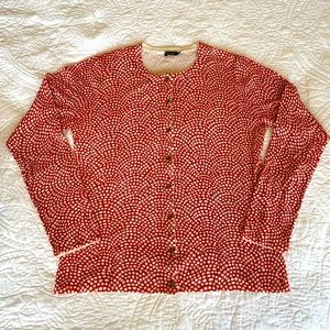 J. McLaughlin cotton cardigan size M